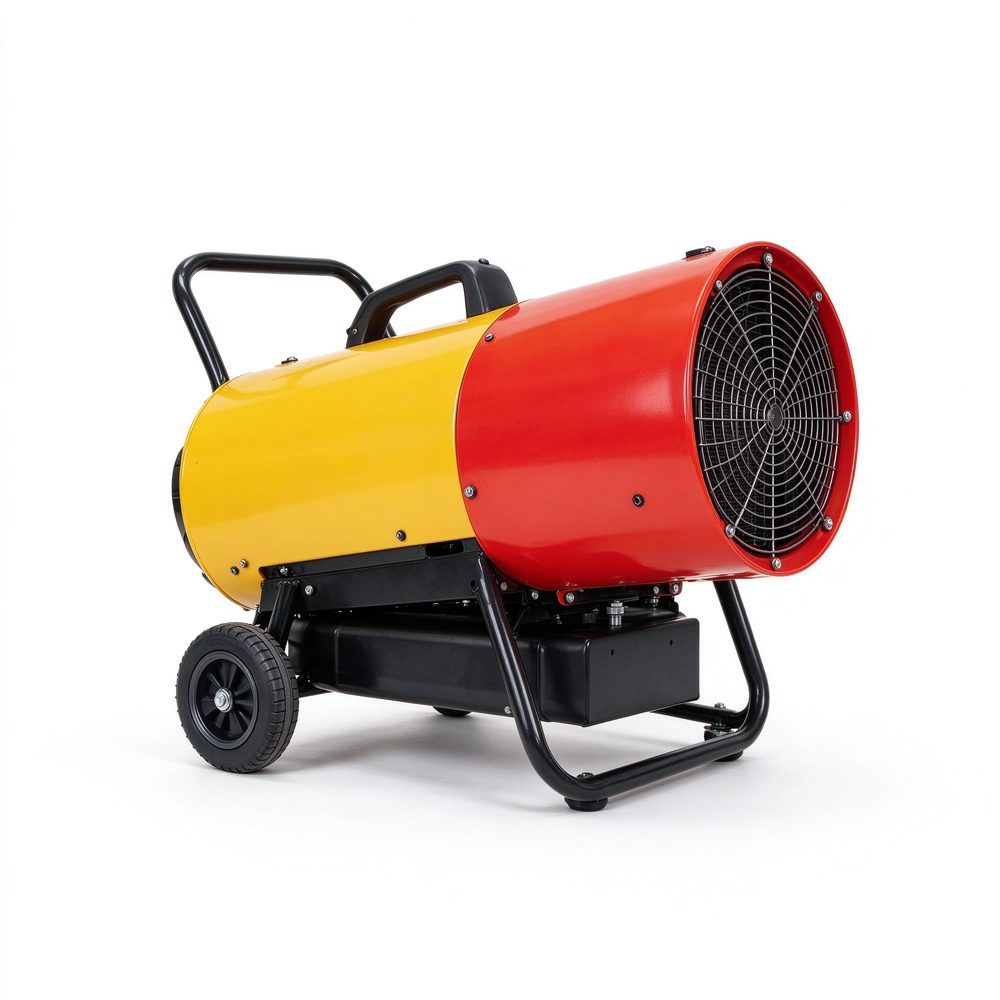 Forced air propane heater